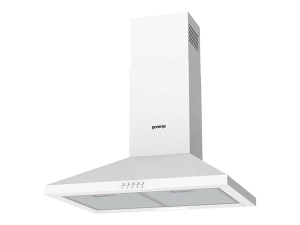 Gorenje Essential WHC629E4W - liesituuletin - savupiippu - leveys: 60 cm - syvyys: 45 cm - poisto ja kiertoilma (-) - valkoinen Gorenje Essential WHC629E4W - liesituuletin - savupiippu - leveys: 60 cm - syvyys: 45 cm - poisto ja kiertoilma (-) - valkoinen