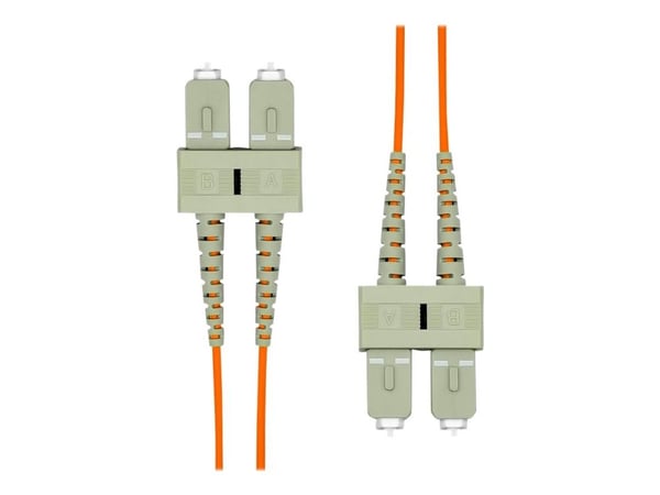 ProXtend - Koblingskabel - SC/UPC-multimodus (hann) til SC/UPC-multimodus (hann) - 5 m - 2 mm - fiberoptisk - dupleks - 125 mikroner - OM2 - haloge...