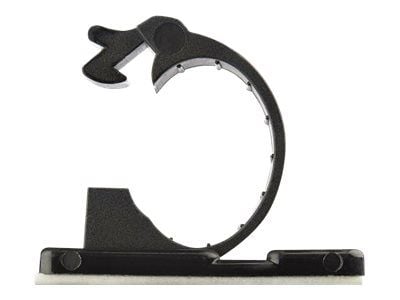 StarTech.com 100 itseliimautuvaa kaapelinhallintaklipsiä musta, Network/Ethernet/Office Desk/Computer Cord Organizer, Sticky Cable/Wire Holders, Ny...