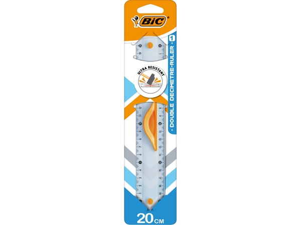 BIC KAKSOISVIIVAIN 20CM 1 PAKKAUS LÄPIPAINOPAKKAUS