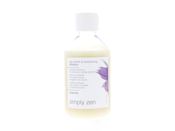 Simply Zen age benefit kosteuttava shampoo 250 ml naiset Kuiville hiuksilleVärjätyille hiuksille