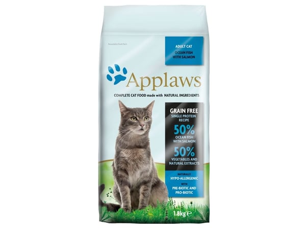 Applaws 5060122497312, Vuxen, Alla raser, Fisk, 1,8 kg