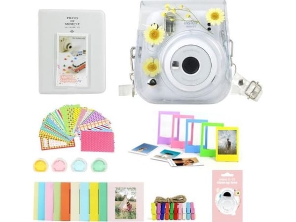 LoveInstant etui-sett 8-i-1 med rammer og album Fuji Instax Mini 11 (SB6781)