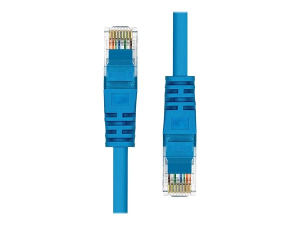 ProXtend - Koblingskabel - RJ-45 (hann) til RJ-45 (hann) - 5 m - UTP - CAT 5e - formstøpt, uten hindringer - blå