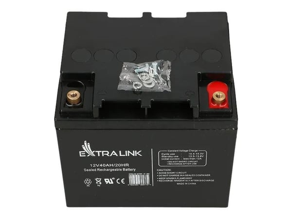 Extralink - UPS-batteri - blysyre - 40 Ah - svart