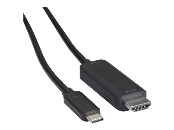 Black Box - Adapterkabel - USB-C hann til HDMI hann - 3.05 m - aktiv, støtte for 4K 60 Hz (3840 x 2160)