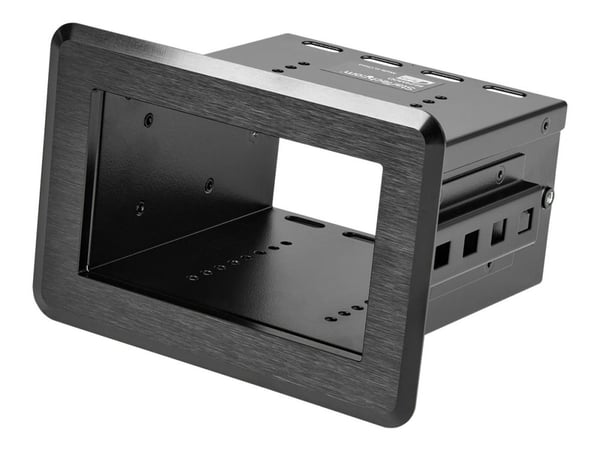 Startech Conference Room Docking Station, Universal Laptop Dock, 4K HDMI, 60W Power Delivery, USB Hub, GbE, Audio, In-Table Connectivity Box For Hu...