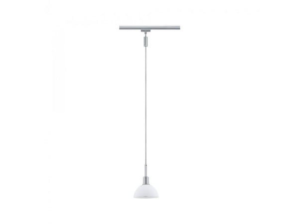 Paulmann 96972, Fleksibel montering, Kromfarget, Opal, Glass, Metall, Tekstil, Rund, Matte