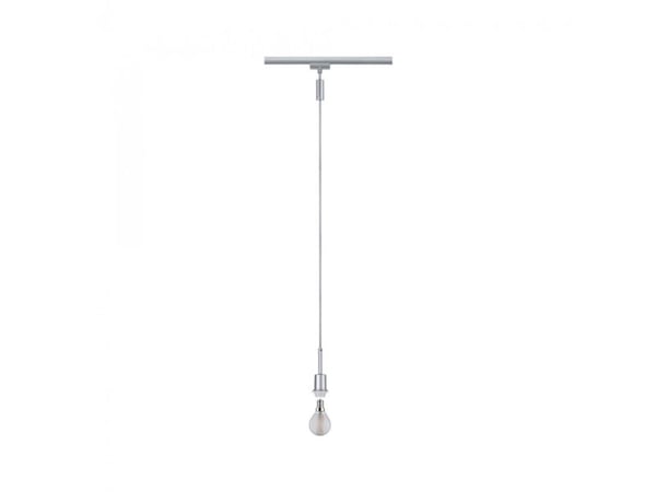 Paulmann 96969, Fleksibel montering, Kromfarget, Kromfarget, Metall, Plast, Tekstil, Rund, Matte