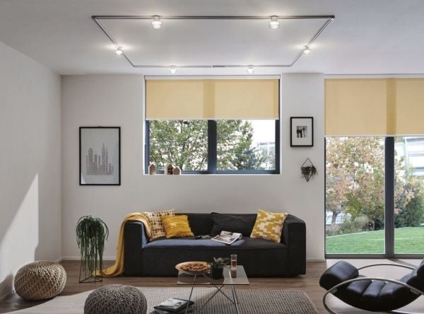 Paulmann 96809, Spotlight på skinne, Ikke-utskiftbare pærer, LED, 4000 K, 420 lm, Kromfarget, Satin Stål, Gjennomsiktig