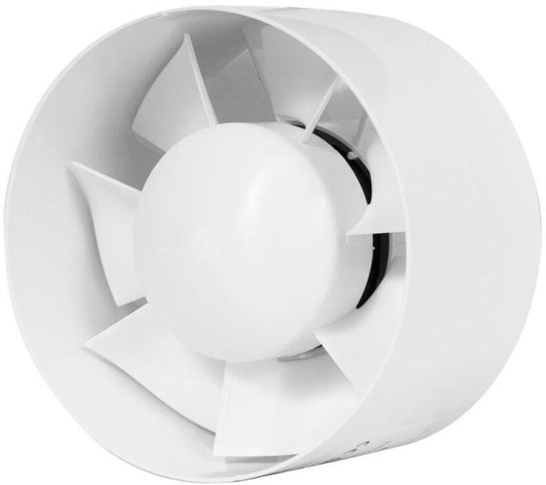 Kanalvifte EUROPLAST EK125T, med timer