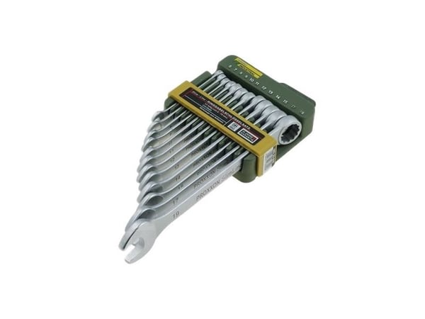 Proxxon sett fastnøkler plos-øye 6-19 mm 12 deler (PR23820)