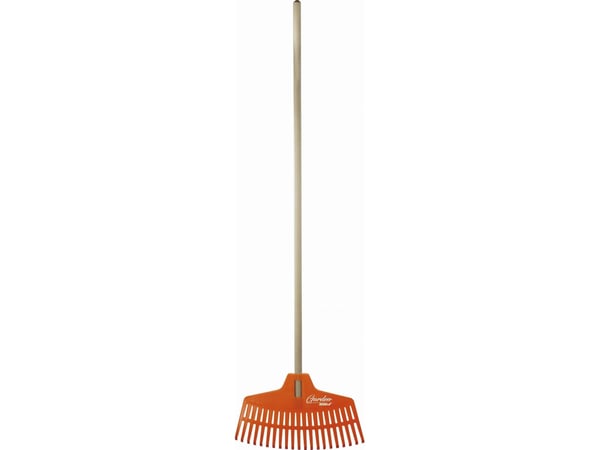 Dedra rive med treskaft, pvc, 134 cm, Ø 22