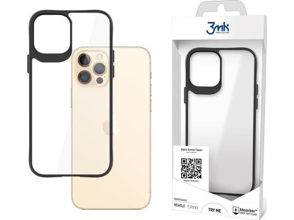 3MK 3MK 3MK SatinArmor+ kotelo iPhone 12 Pro Max sotilaallinen luokka