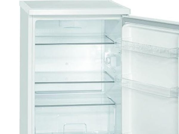 Bomann VS 2195 W - Kjøleskap - bredde: 55 cm - høyde: 85 cm - 133 liter - Klasse D - hvit