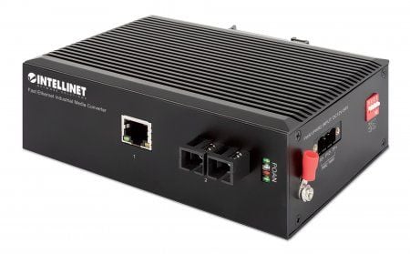 Intellinet 508322, IEEE 802.3, IEEE 802.3u, Fast Ethernet, 10,100 Mbit/s, Cat5e, UTP/STP, 20000 m