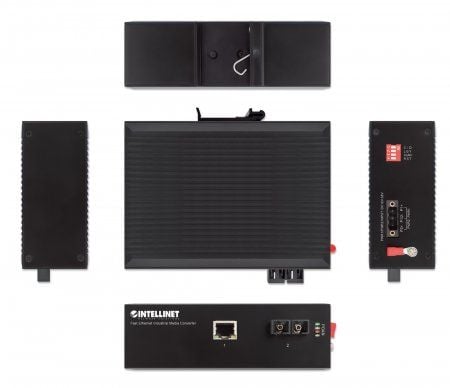 Intellinet 508322, IEEE 802.3, IEEE 802.3u, Raskt Ethernet, 10,100 Mbit/s, Cat5e, UTP/STP, 20000 m