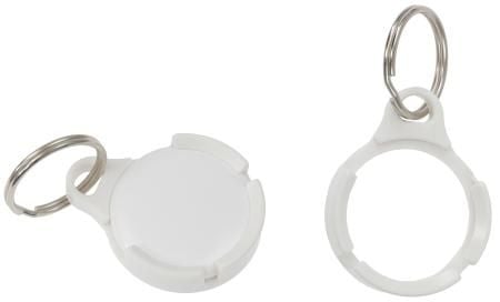 Brodit 216215, Ring, Hvit, Apple AirTag, 34 mm, 34 mm, 9 mm