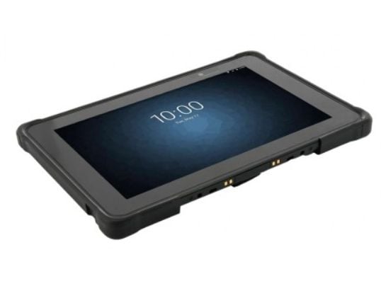 Mobilis PROTECH - Baksidedeksel for nettbrett - robust - forsterket, med stativ + 360° roterende håndstropp - svart - for Zebra ET51, ET56