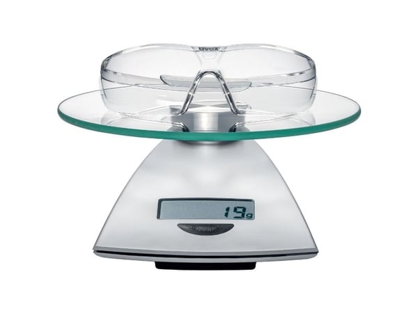Uvex pure-fit, Turvalasit, Ei sukupuolirajoitusta, Läpinäkyvä, Läpinäkyvä, Polykarbonaatti (PC), Polykarbonaatti