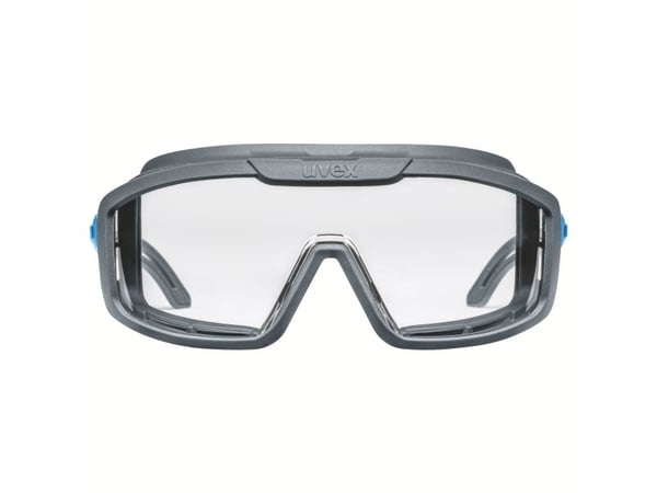 Uvex i-guard, Turvalasit, Ei sukupuolirajoitusta, Sininen, Harmaa, Läpinäkyvä, Polykarbonaatti (PC), Polykarbonaatti
