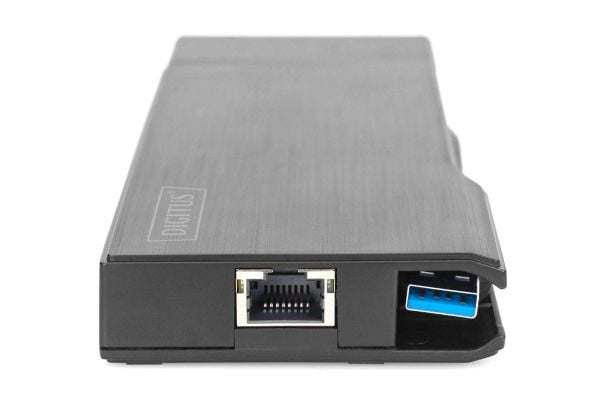 DIGITUS DA-70894 - Dokkingstasjon - USB 3.0 - HDMI, VGA - 1GbE