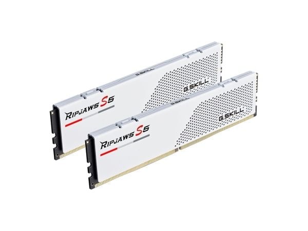 G.Skill Ripjaws S5 - DDR5 - sett - 32 GB: 2 x 16 GB - DIMM 288-pin lav profil - 6000 MHz / PC5-48000 - CL32 - 1.35 V - ikke-bufret - ikke-ECC - mat...