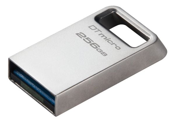 Kingston DataTraveler Micro - USB flash-enhet - 256 GB - USB 3.2 Gen 1