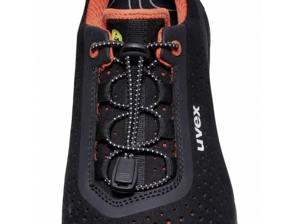 Uvex 1 G2, Unisex, Voksen, Vernesko, Sort, S1, SRC, Polyuretan (PU)