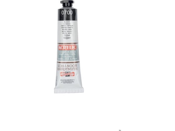 Akrylfärg svart 40 ml