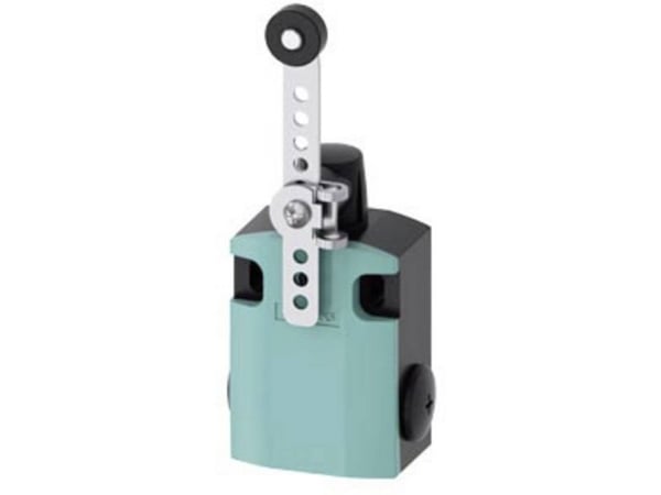 Siemens 3SE51220LH60 3SE5122-0LH60 Asentokytkin 6 A Kääntövipu, metallivipu, muovirulla IP66, IP67 1 kpl, metalli, IP66, IP67, 56 mm, 166,5 mm, 77,...