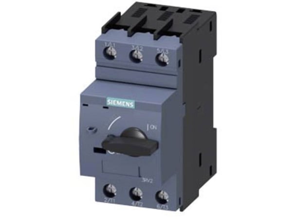 Siemens 3RV2321-1BC10 Brytare 1 st Kopplingsspänning (max.): 690 V/AC (B x H x D) 45 x 97 x 97 mm