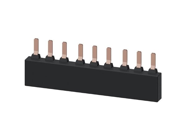 Samleskinne for 3 motorværn str. S2 afstand: 55 mm, 3RV1935-1B