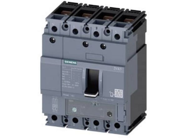 Siemens 3VA1116-3GF42-0AA0 Strömbrytare 1 st Inställningsområde (ström): 112 - 160 A Kopplingsspänning (max.): 690 V/AC (B x H x D) 101,6 x 130 x 7...