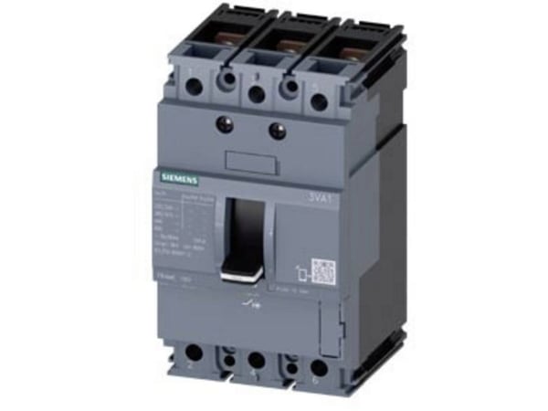 Siemens 3VA1104-6MG32-0AA0 -katkaisija, 1 kpl. Säätöalue (virta): 4 A (maks.) Kytkentäjännite (maks.): 690 V/AC (L x K x S) 76,2 x 130 x 70 mm, IP40