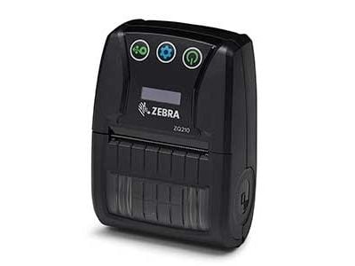Zebra ZQ210 - Kvitteringsskriver - direktetermisk - Rull (5,8 cm) - 203 dpi - inntil 63.5 mm/sek - USB 2.0, NFC, Bluetooth 2.1 EDR, Bluetooth 4.1 LE