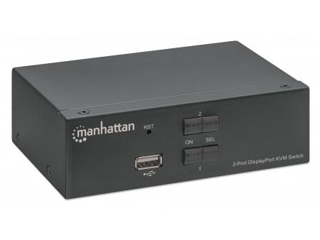 Manhattan 153546, 3840 x 2160 piksler, 4K Ultra HD, Sort