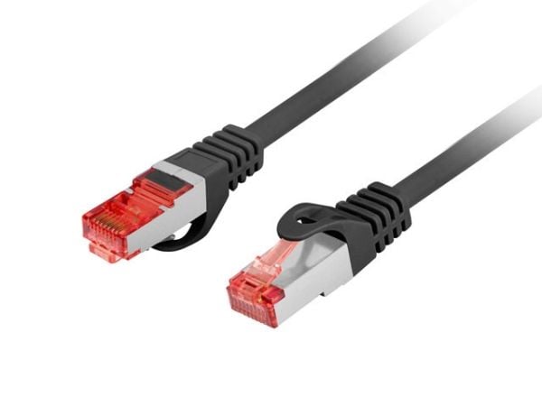Lanberg PCF6-10CU - Koblingskabel - RJ-45 (hann) til RJ-45 (hann) - 5.7 mm - foliebelagt uskjermet tvinnet kabelpar (F/UTP) - CAT 6 - halogenfri, f...