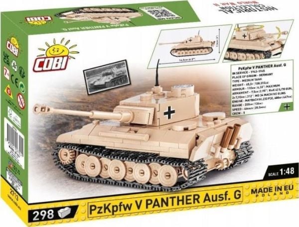 Leksaker Cobi - Andra världskriget - PANZER V AUS F G 308 dele