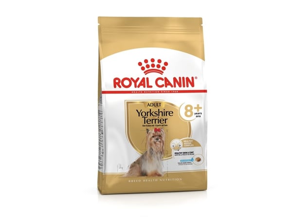 Royal Canin Yorkshire Terrier 8+, Vuxen, Yorkshire Terrier, X-Small (<4kg), Majs, Fisk, Höns, Ris, Grönsaker, 1,5 kg