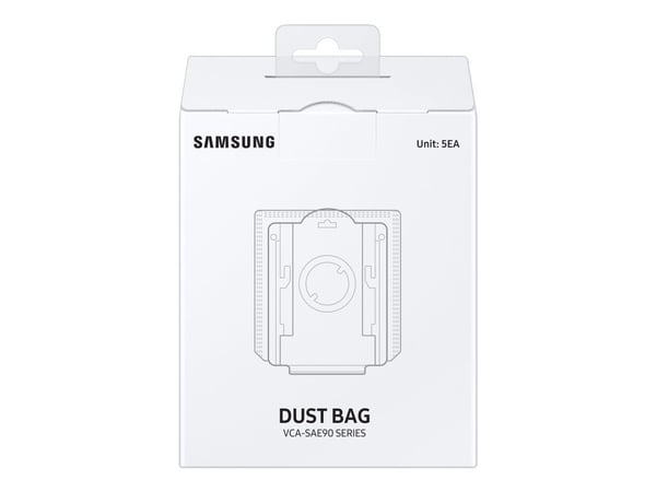 Samsung VCA-ADB90 - Pose - for rengjøringsstasjon - hvit (en pakke 5) - for Samsung VCA-SAE903 Clean Station, VCA-SAE904 Clean Station