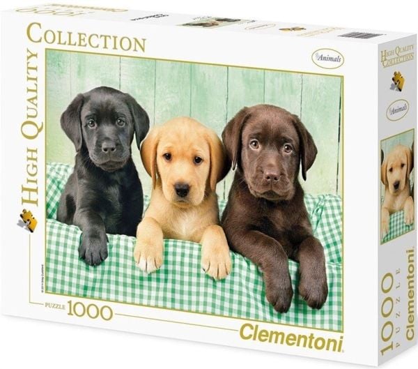 Clementoni Three Labs, 1000 stykker, Fauna, 14 år