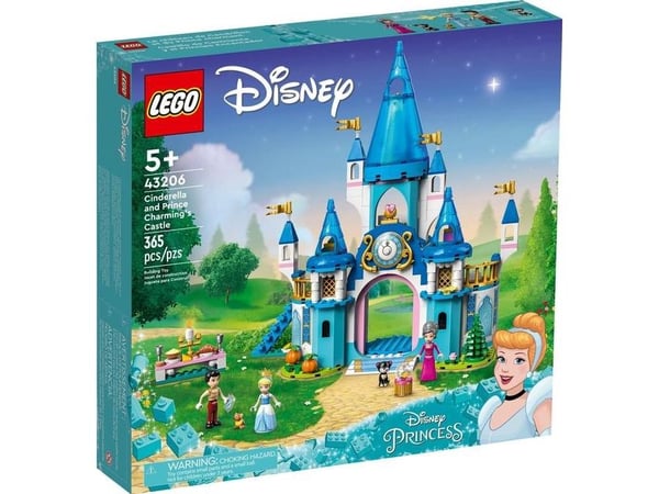 LEGO Disney Princess 43206 Slottet til Askepott og prinsen