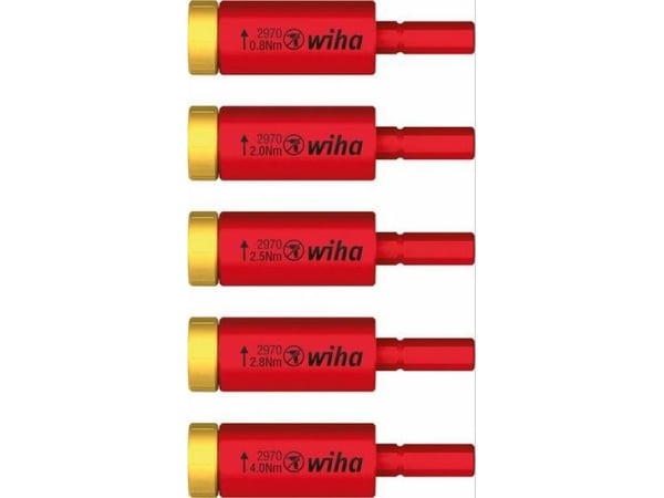 Wiha 41479, 5 stykker, Torq-Set, 4 Nm, 168 g