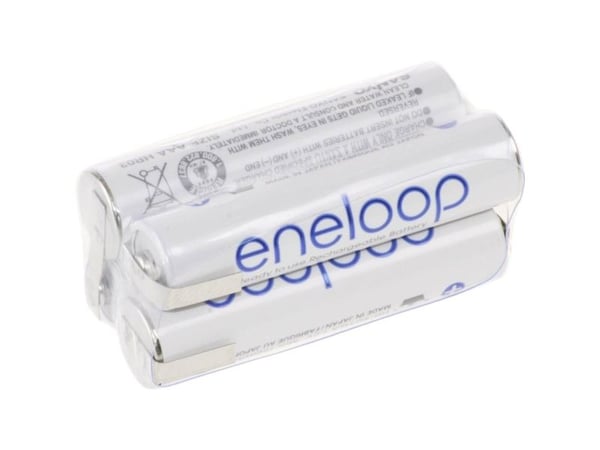 Panasonic eneloop Würfel F2x2 batteripaket Cellantal: 4 Batteristorlek: R03 (AAA) U tab NiMH 4,8 V 750 mAh