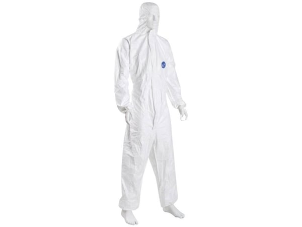 OTTO SCHACHNER Støvdragt TYVEK CLASSIC XpertHvid heldragt med hætteStørrelse 2XL