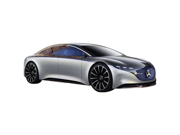 Maisto 32902-GY, Sportsbil, Montert på forhånd, 1:24, Mercedes Benz EQS 2020, Alle kjønn, Grå