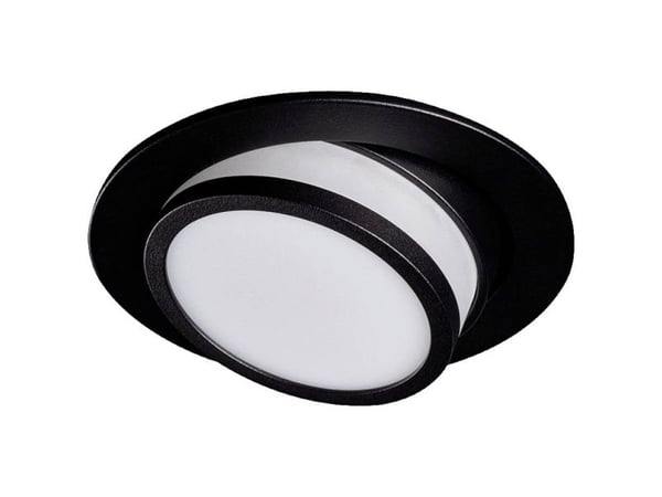 Kanlux 33165 Ageo uppoasennusvalaisin MR 16, pari 16, GX5.3, GU10 valkoinen, musta