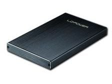 LC Power LC-25U3-Becrux-C1 - Lagringspakning - 2,5" - SATA 6Gb/s - USB 3.1 (Gen 2) - sort