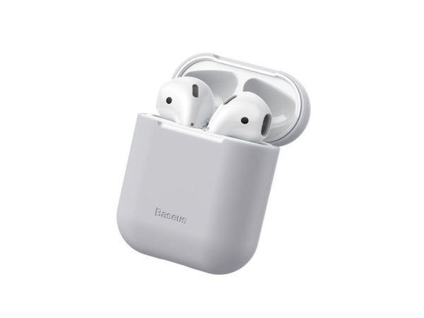 Baseus ultratynn silikongel-etui til AirPods - svart